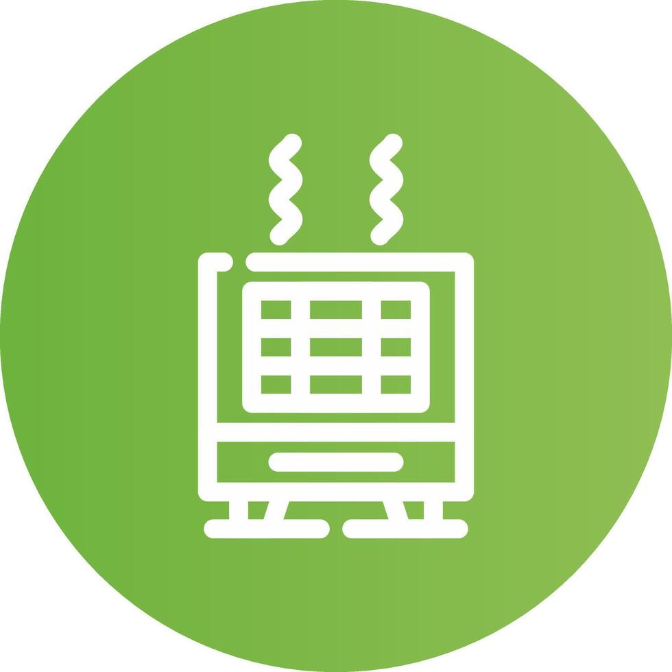 Heater Creative Icon Design vector