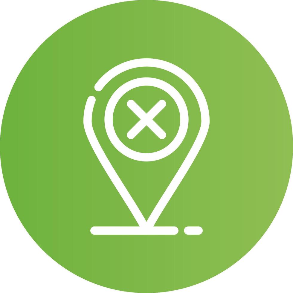 Wrong Creative Icon Design vector