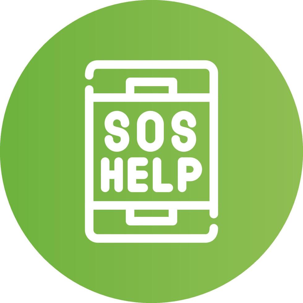 SOS Creative Icon Design vector