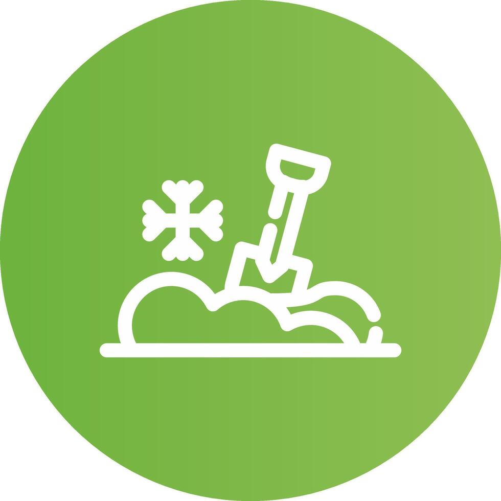 Shovel Creative Icon Design vector