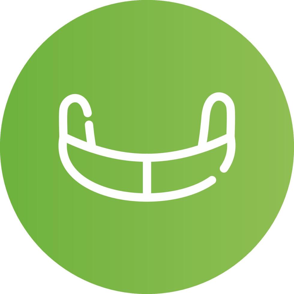 Gum Shield Creative Icon Design vector