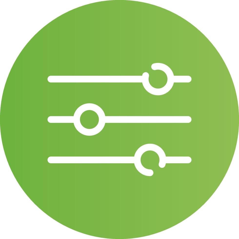 Adjust Creative Icon Design vector