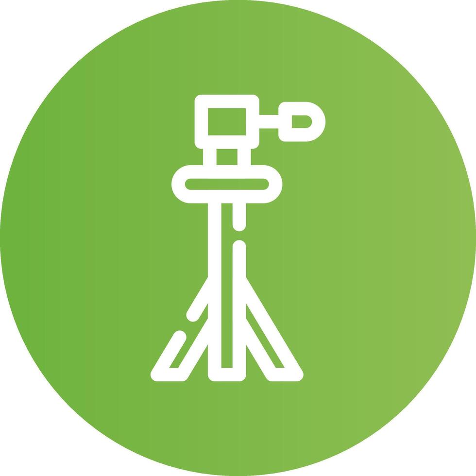 Tripod Creative Icon Design vector