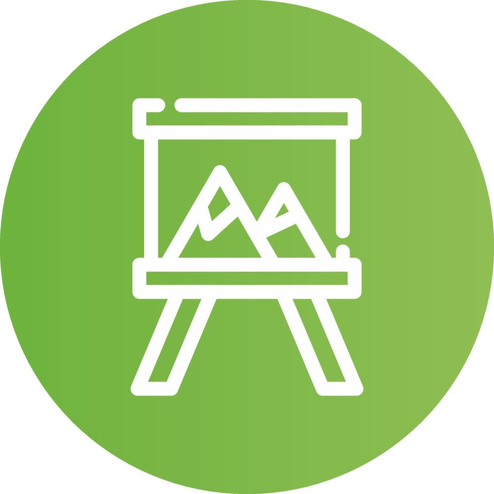 Canvas Creative Icon Design vector