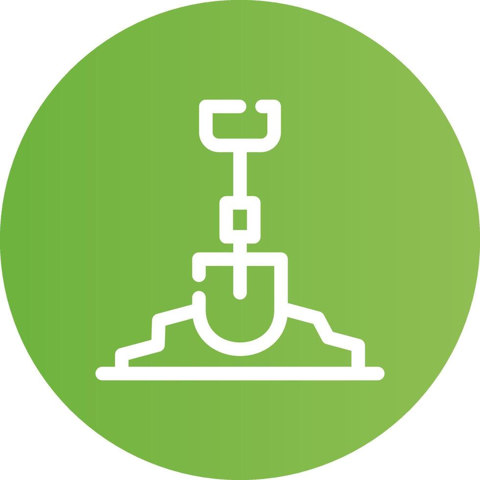 Shovel Creative Icon Design vector