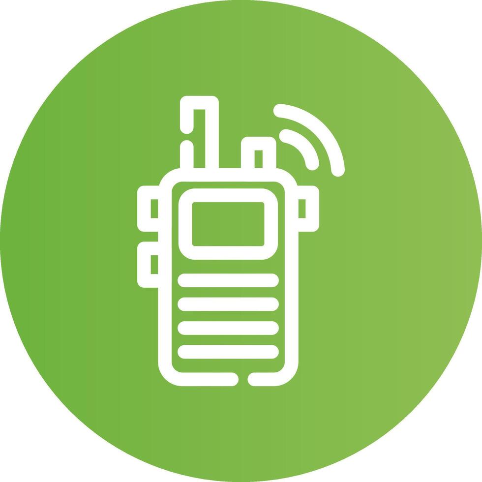 Walkie Talkies Creative Icon Design vector