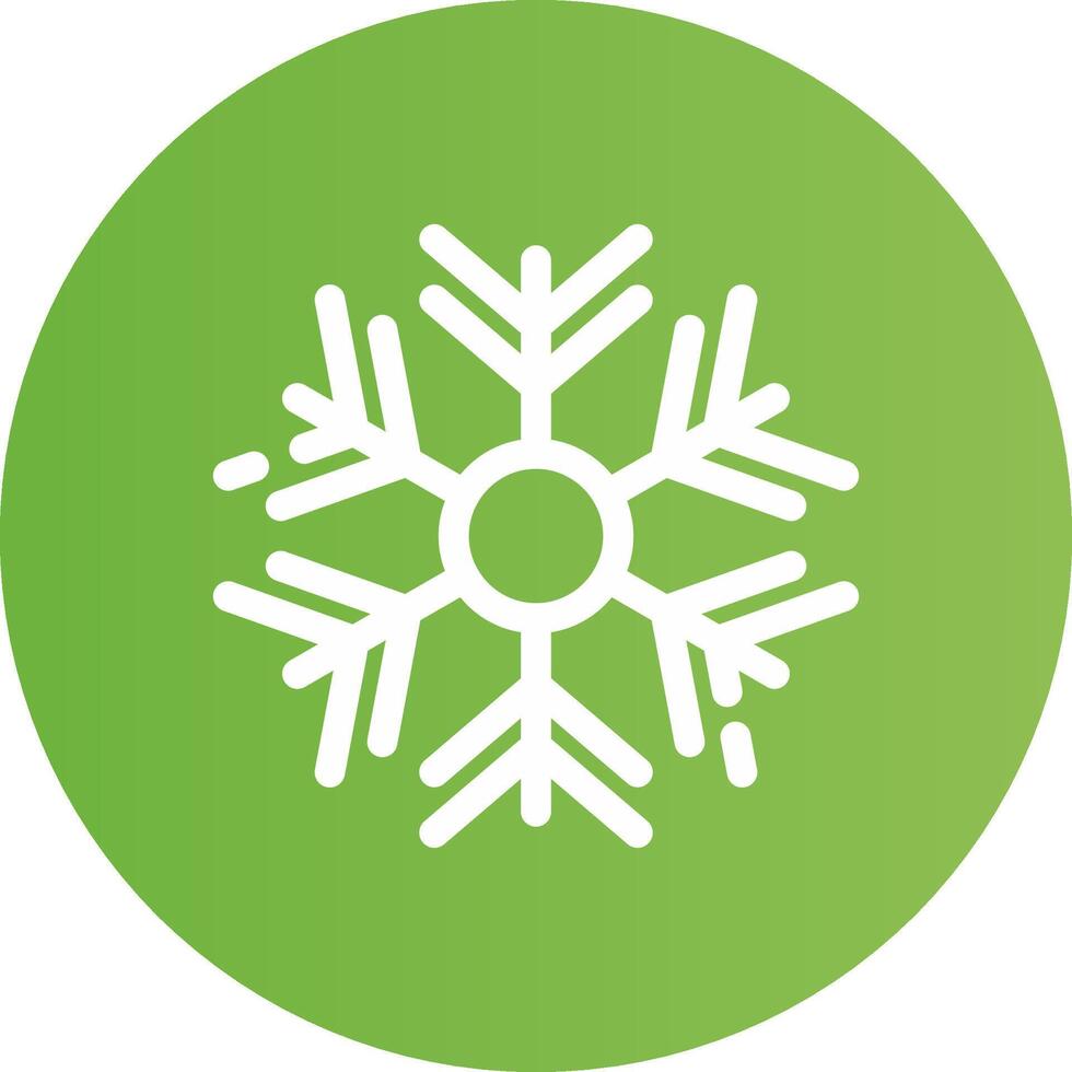 Snowflake Creative Icon Design vector