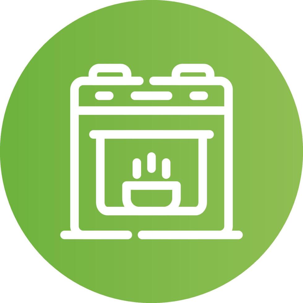 Oven Creative Icon Design vector