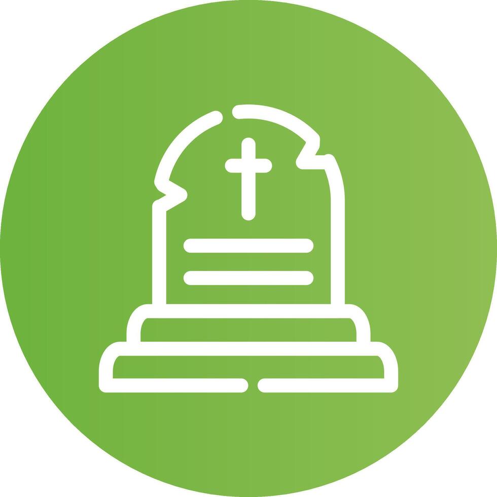 Tomb Creative Icon Design vector