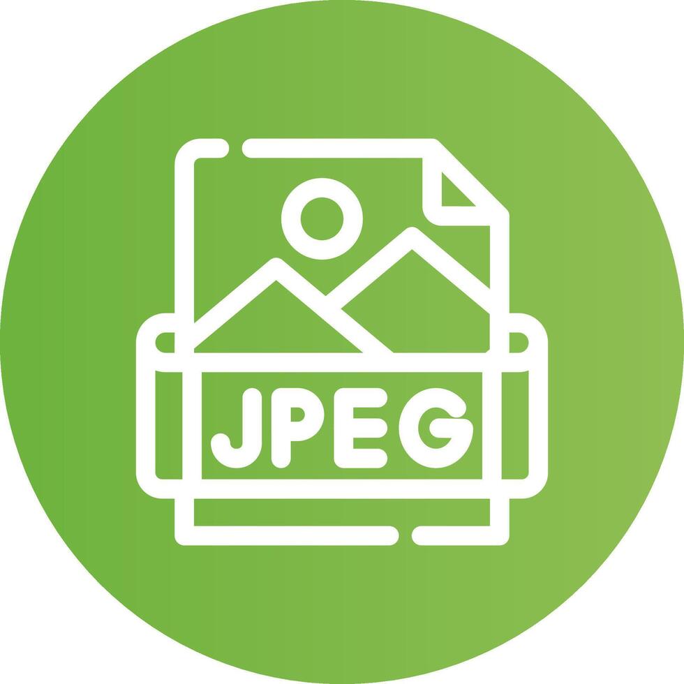 diseño de icono creativo jpeg vector