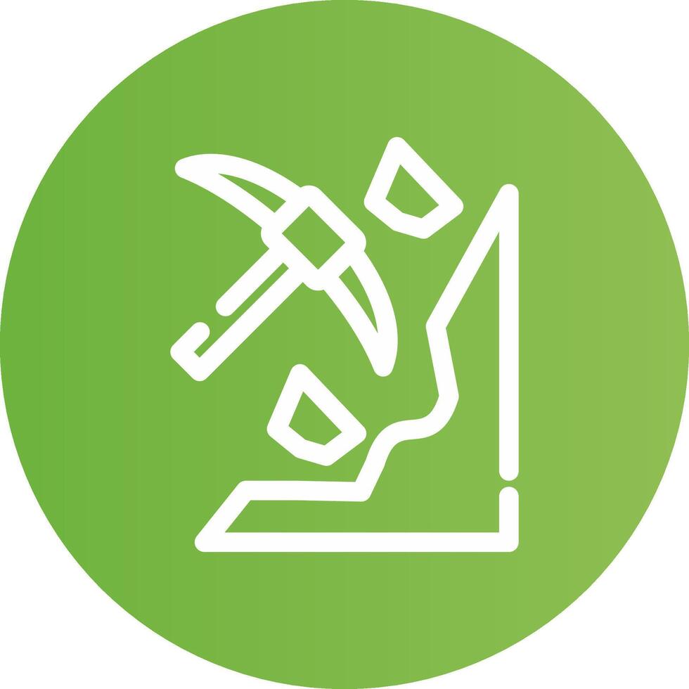 Mining Creative Icon Design vector