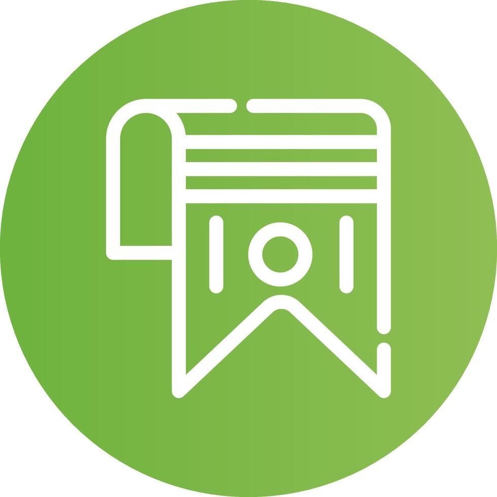 Bookmark Creative Icon Design vector