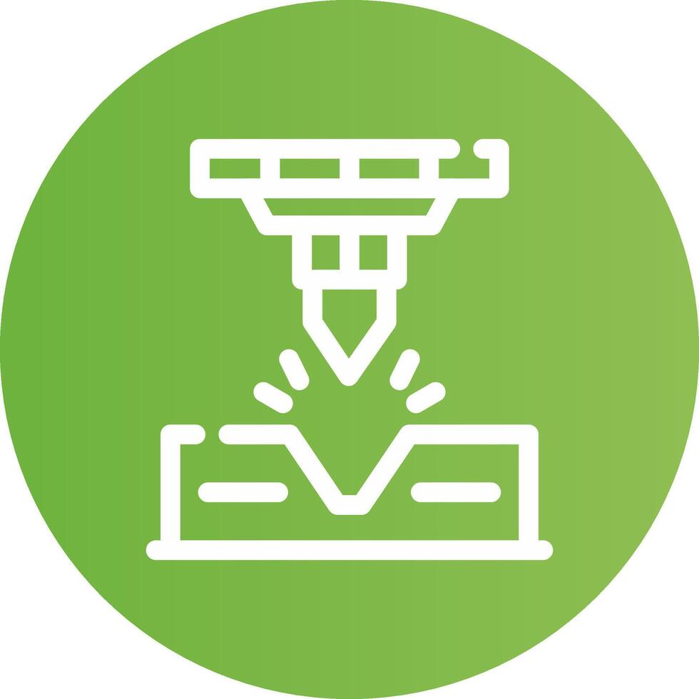 Bending Creative Icon Design vector