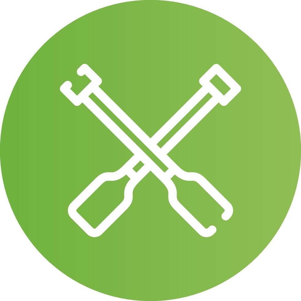 Rowing Creative Icon Design vector