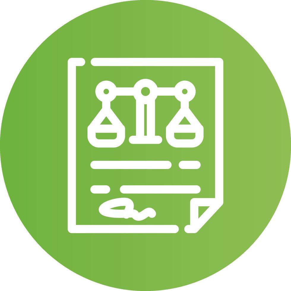 Law Creative Icon Design vector