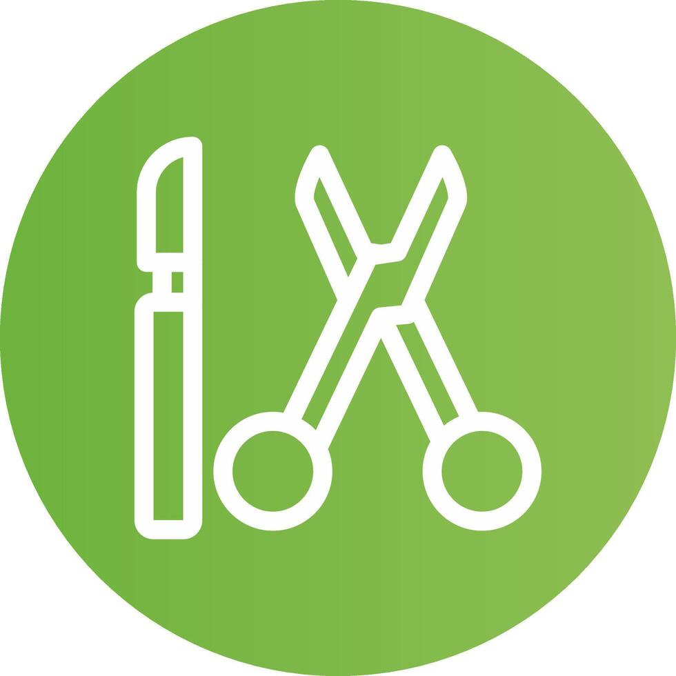 Surgery Creative Icon Design vector