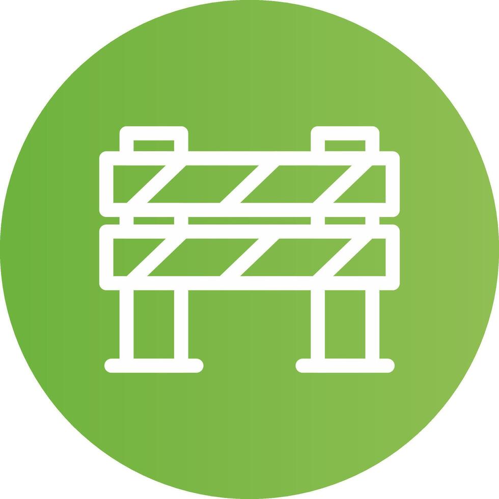 Barrier Creative Icon Design vector