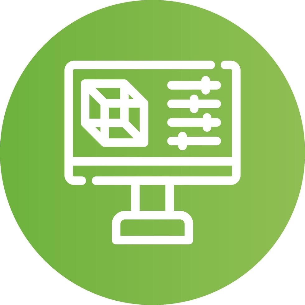 Simulation Creative Icon Design vector