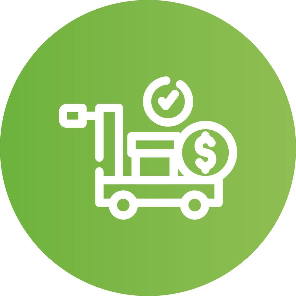 Procurement Creative Icon Design vector
