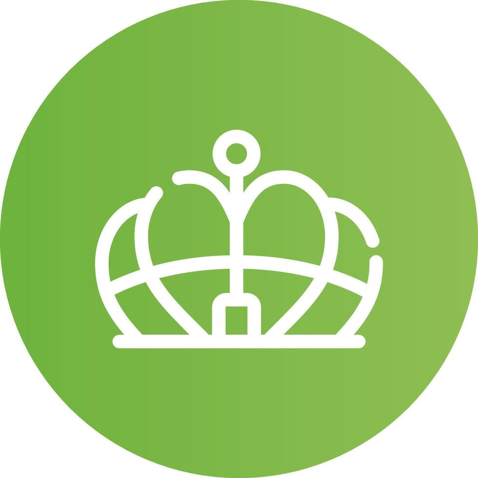 Crown Creative Icon Design vector