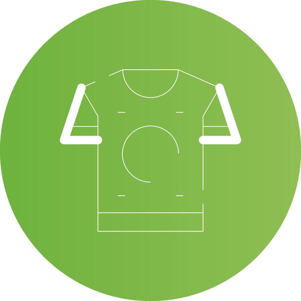 Tshirt Creative Icon Design vector