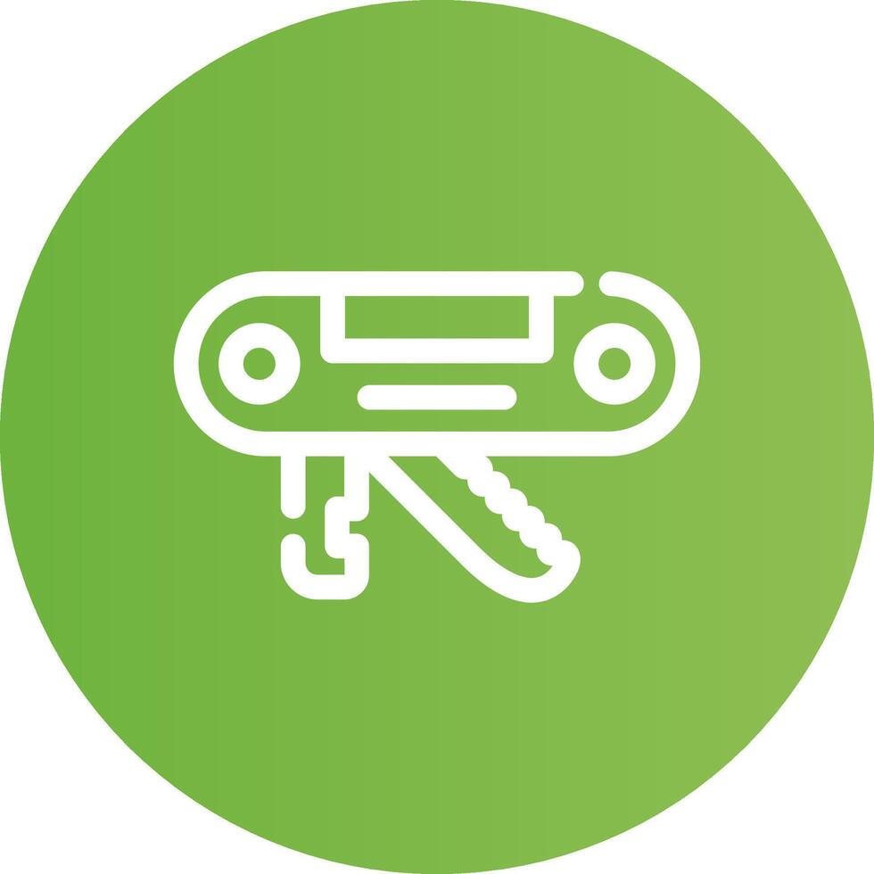 Swiss Army Knife Creative Icon Design vector