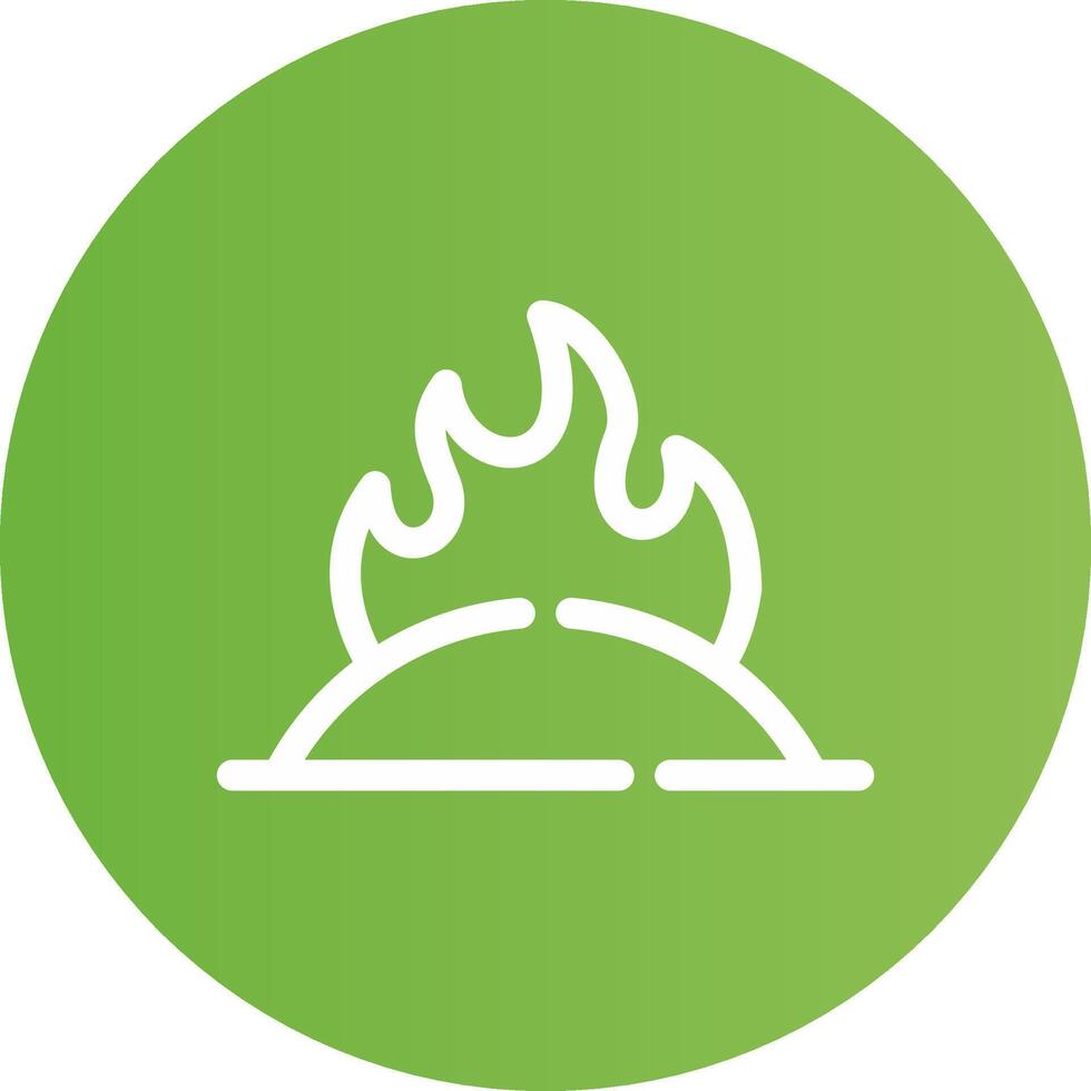 Incineration Creative Icon Design vector