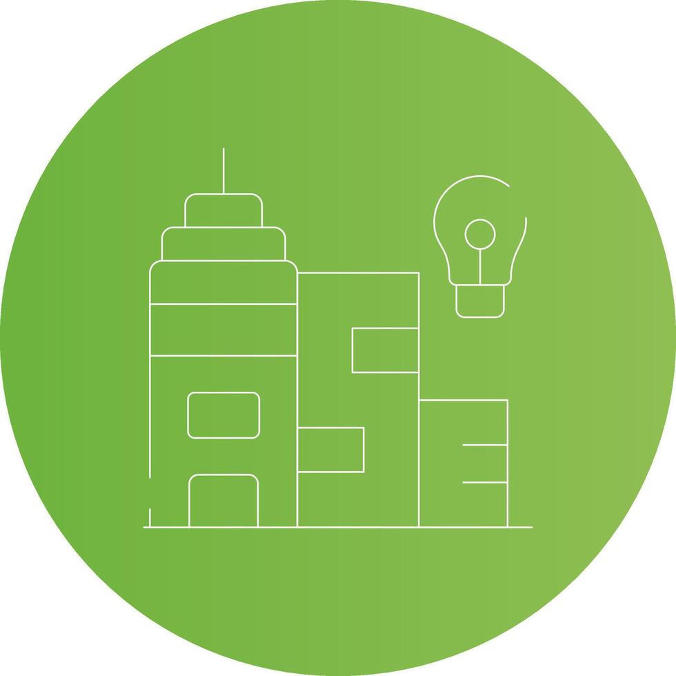 Building a Business Creative Icon Design vector