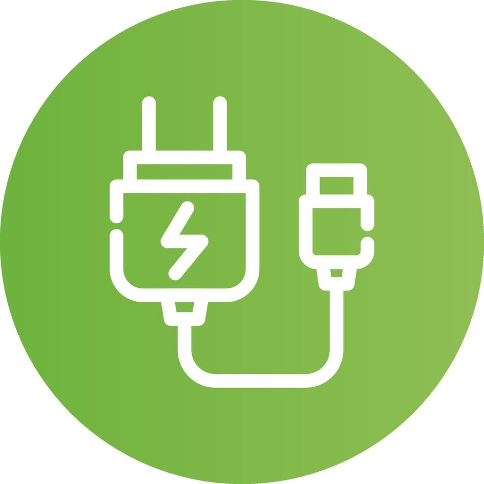 Charger Creative Icon Design vector