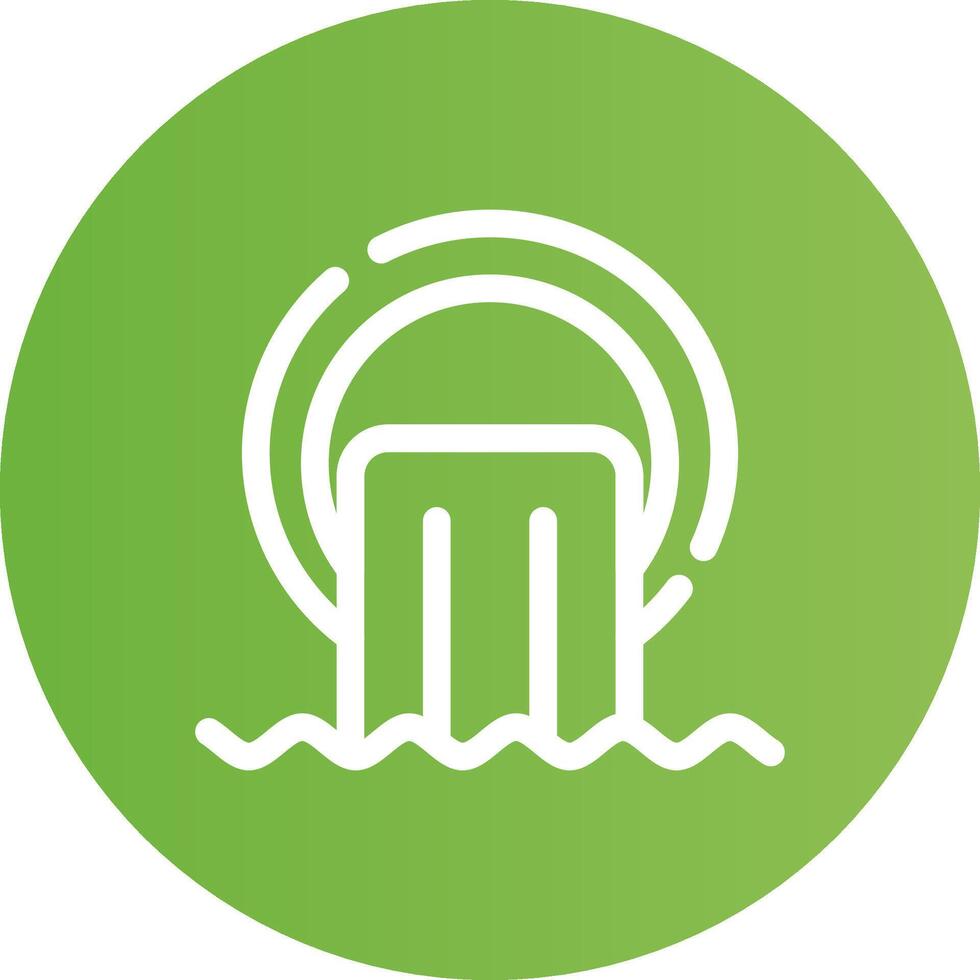 Sewer Creative Icon Design vector