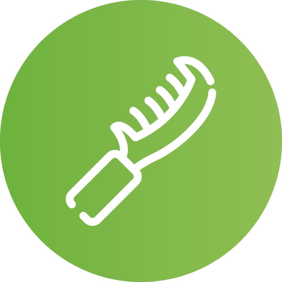 Comb Creative Icon Design vector