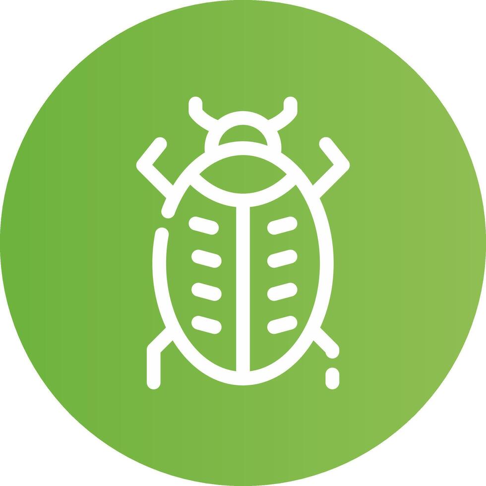 Bug Creative Icon Design vector