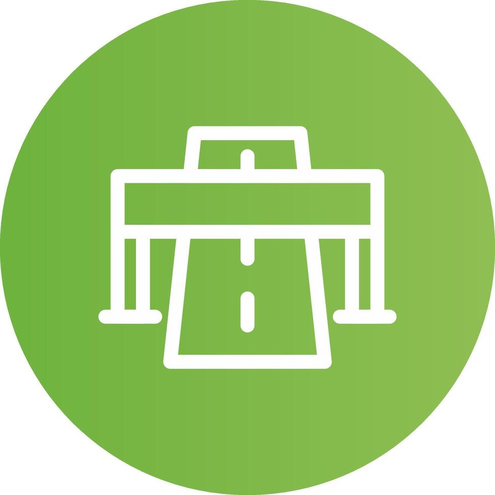 Motorway Creative Icon Design vector