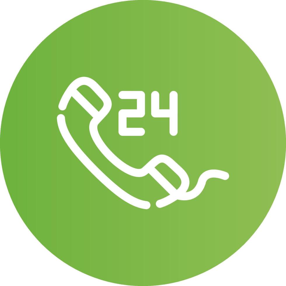 Emergency call Creative Icon Design vector