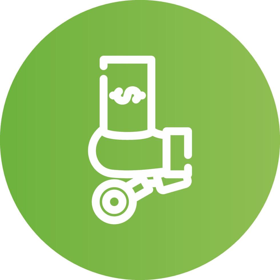 Corruption Creative Icon Design vector