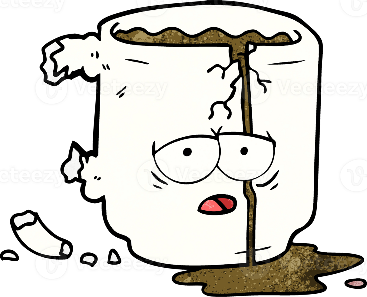 cartoon broken mug png
