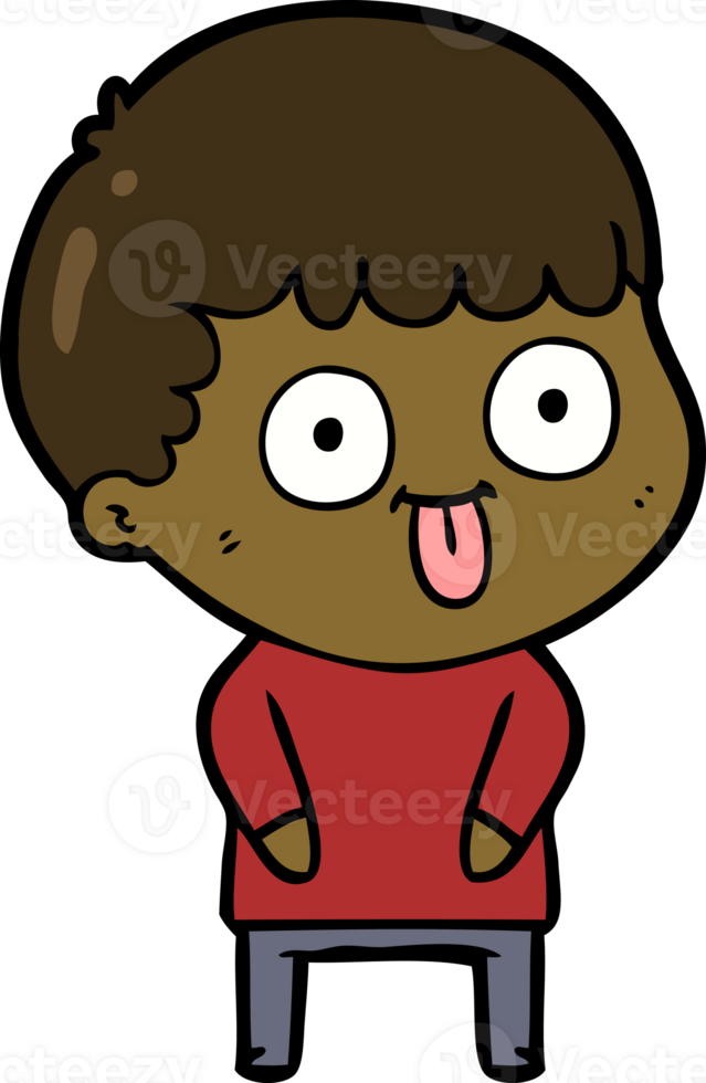 enfant muet de dessin animé png