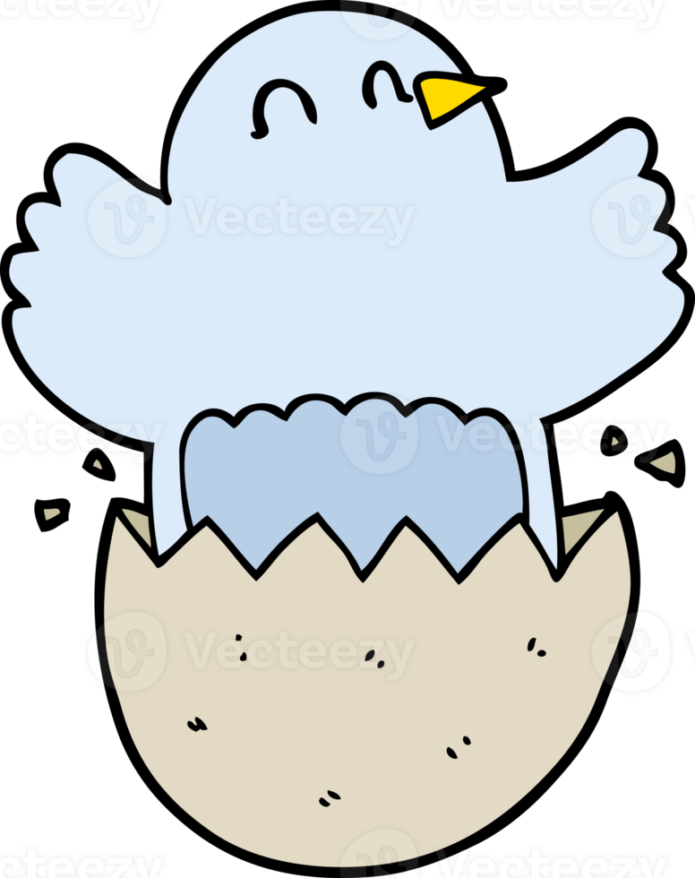 cartoon hatching chicken png