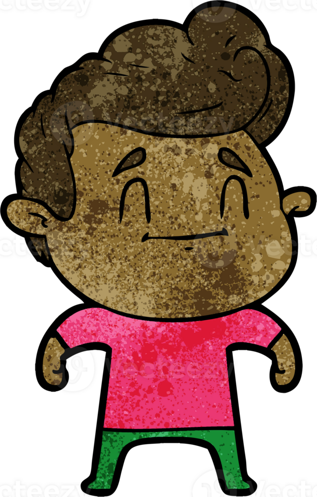 happy cartoon man png