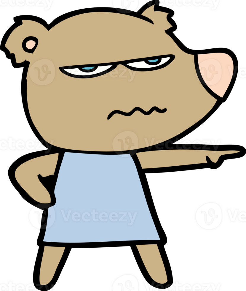 bear cartoon chraracter png