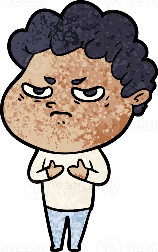 cartoon angry man png