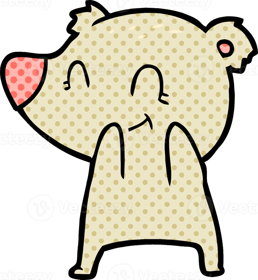 friendly bear cartoon png