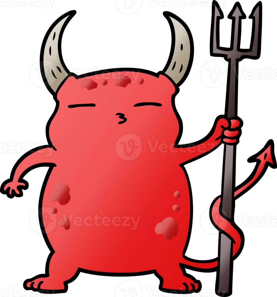 cartoon little devil png