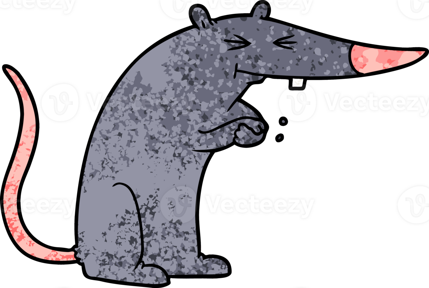 cartoon sneaky rat png