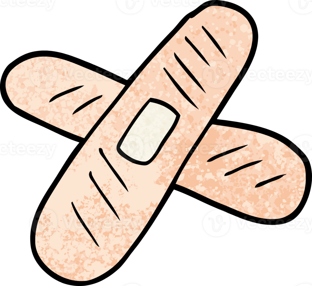 cartoon sticking plaster png