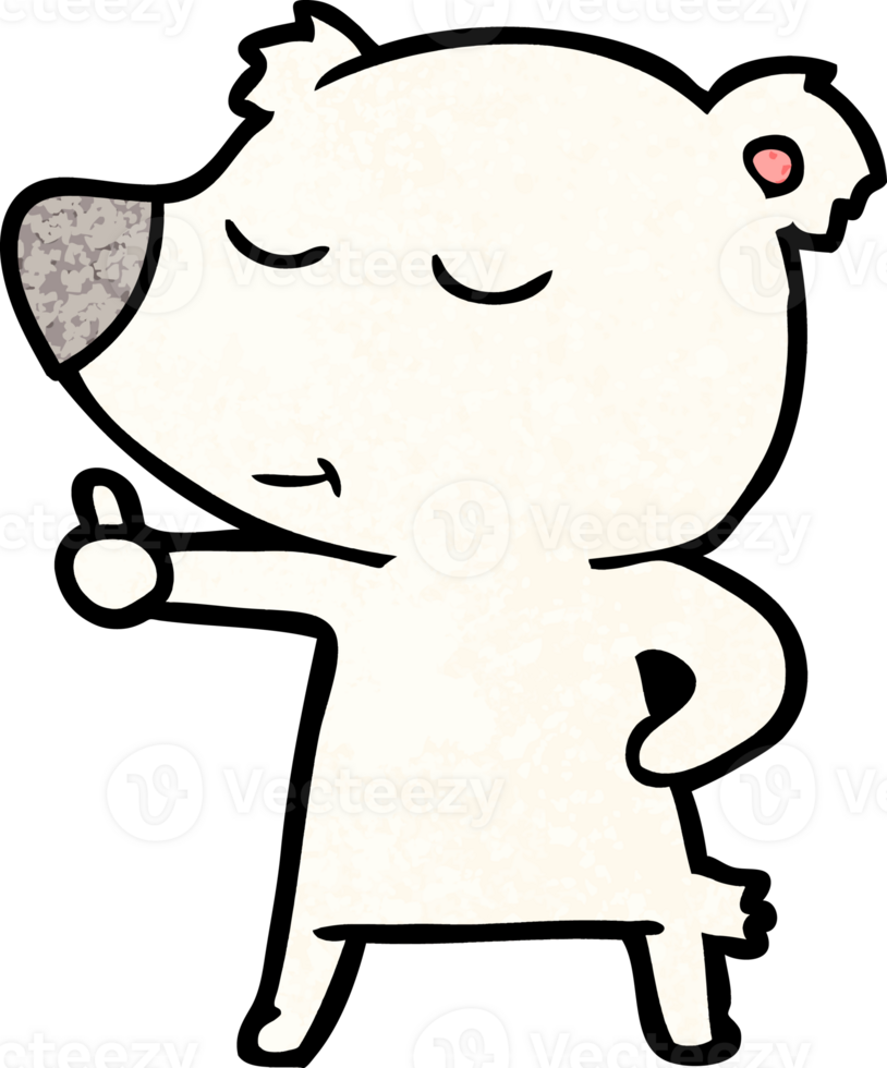 polar bear cartoon png