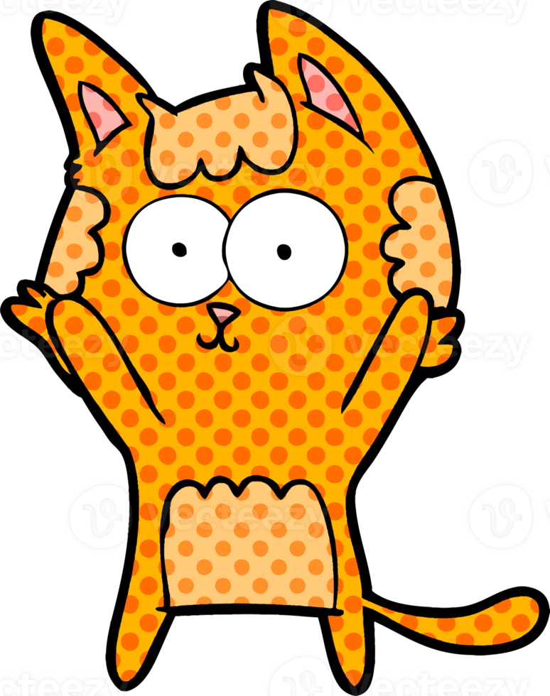 happy cartoon cat png