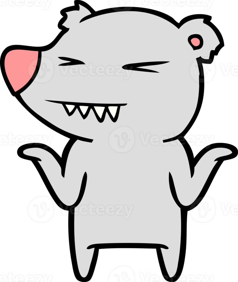 bear cartoon chraracter png