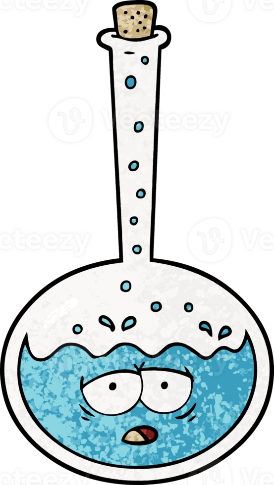 cartoon chemical reaction png