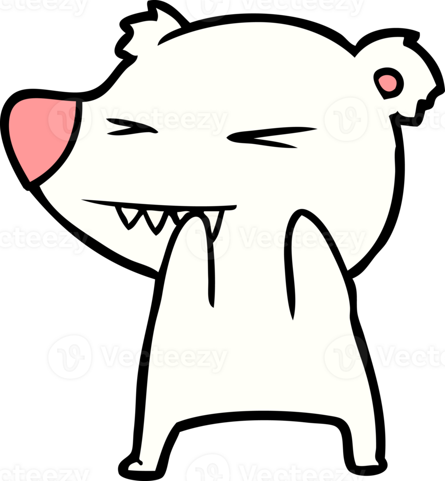 polar bear cartoon png